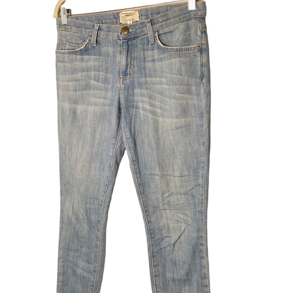Current Elliot Light Faded Blue Cigarette Jeans Women’s 28 - Picture 3 of 7